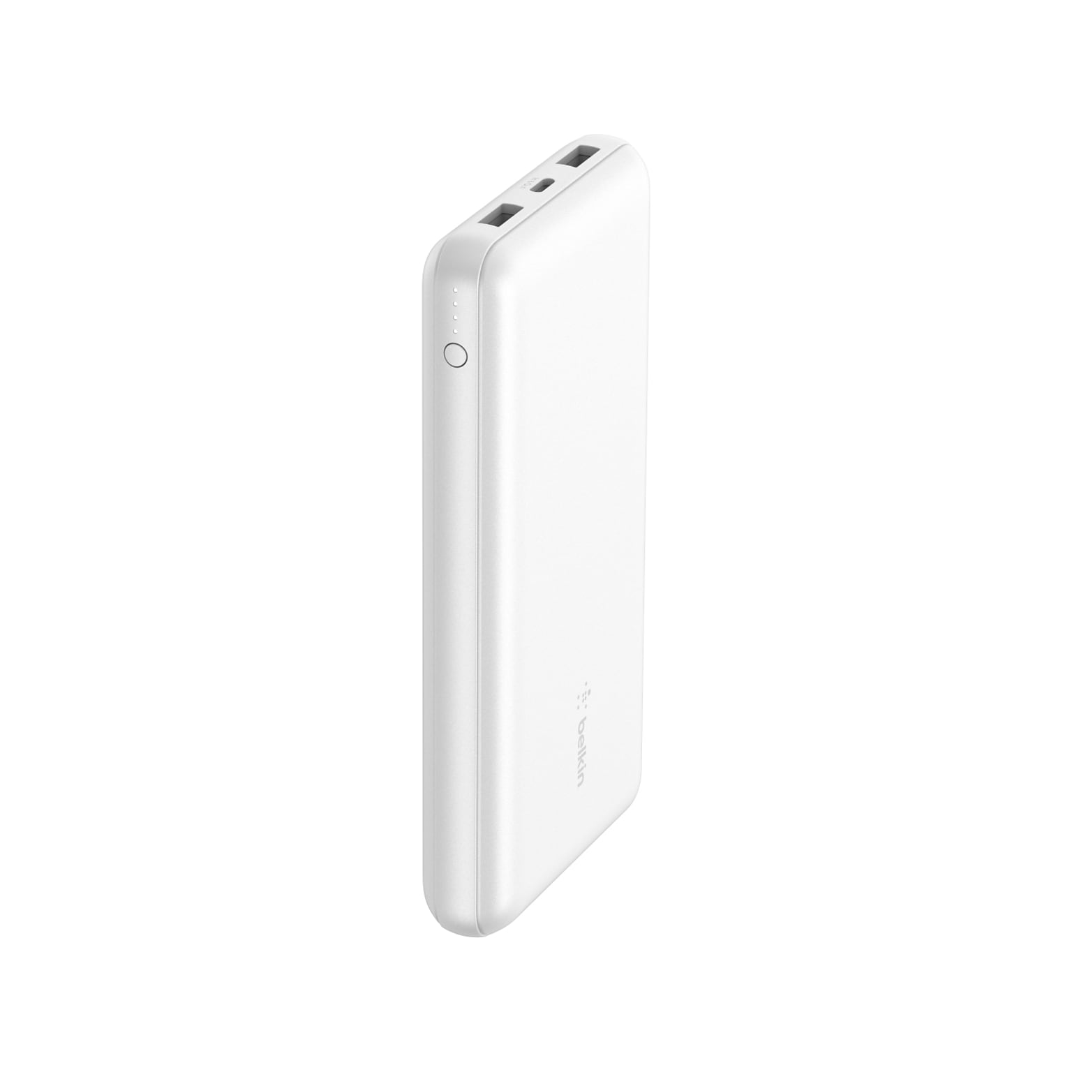 Belkin BoostCharge USB-A/USB-C Universal Power Bank, 20000 mAh, White (BPB012btWH)