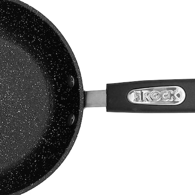 THE ROCK by Starfrit Terra Aluminum 8" Frying Pan, Black (060304-004-0000)