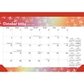 2024-2025 Plato Busy Bees 14 x 10 Academic & Calendar Monthly Desk Pad Calendar (9781975480462)