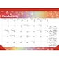 2024-2025 Plato Busy Bees 14" x 10" Academic & Calendar Monthly Desk Pad Calendar (9781975480462)
