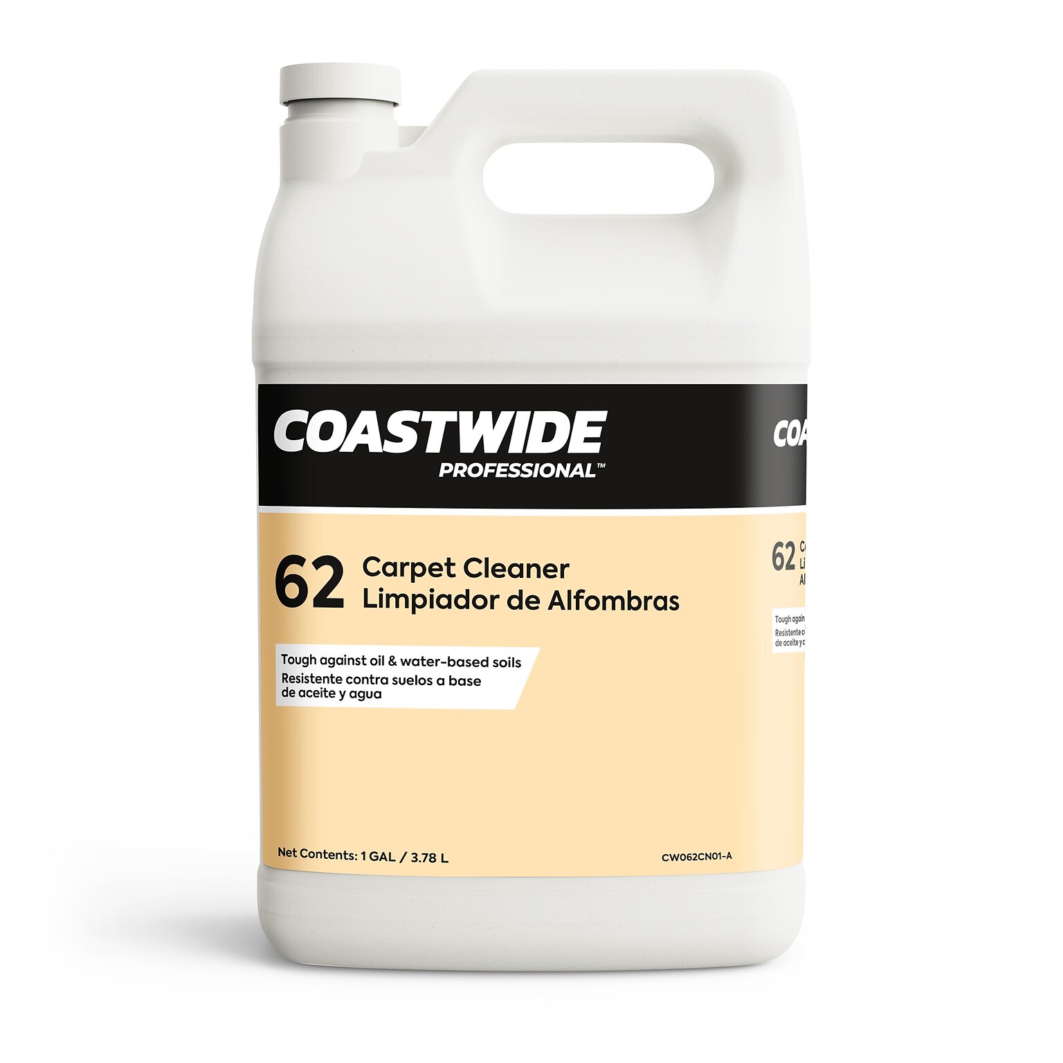 Coastwide Professional™ Carpet Cleaner 62, 3.78L/128 Oz., 4/Carton (CW620001-A)