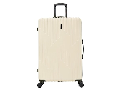 InUSA Drip 30.31 Hardside Suitcase, 4-Wheeled Spinner, Sand (IUDRI00L-SAN)