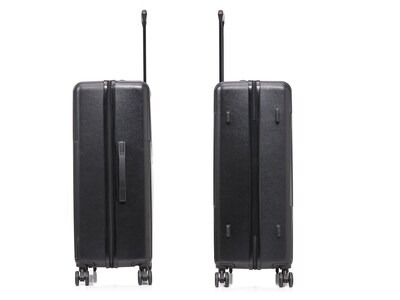 InUSA Drip Hardside Spinner Luggage Set, Black (IUDRISML-BLK)