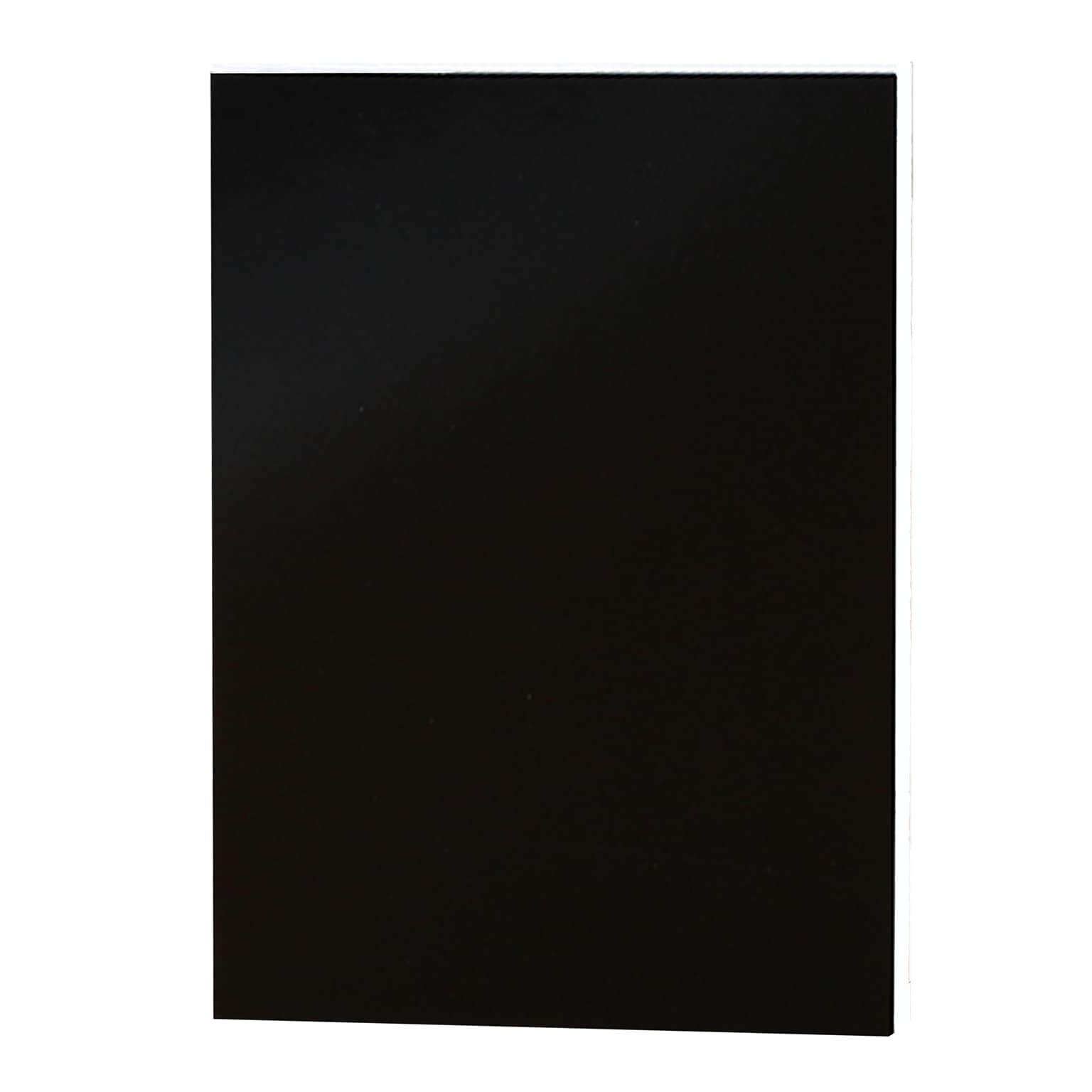 Flipside Foam Board, 30 x 20, Black, 10/Pack (20335-10)