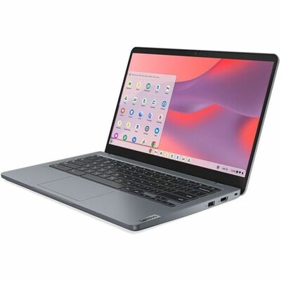 Lenovo 14e Chromebook Gen 3 14" LCD Touchscreen Chromebook, Intel N200, 8GB RAM, eMMC 128GB, Backlit Keyboard, ChromeOS, Gray