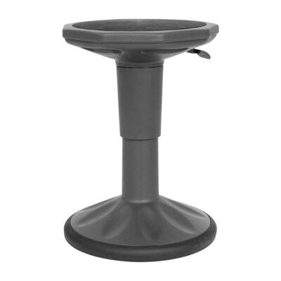 Flash Furniture Carter Plastic Kids Wobble Stool, Gray (AY9001SGY)