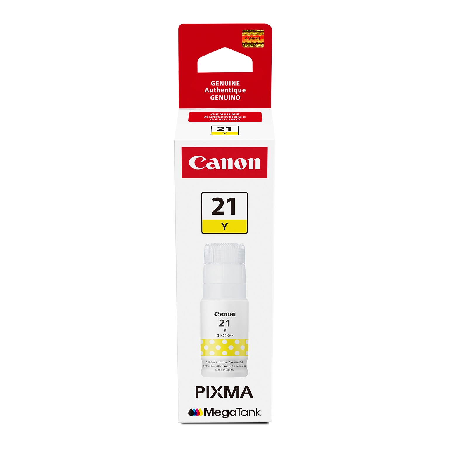 Canon GI-21 Yellow Standard Yield Ink Bottle (4539C001)