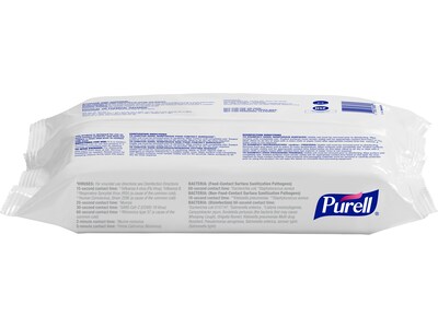 PURELL Foodservice Disinfecting Wipes, 72 Wipes/Container (9371-12)