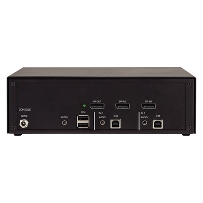 Black Box Secure NIAP 4.0 KVS4-1002V USB DisplayPort 2-Port KVM Switch