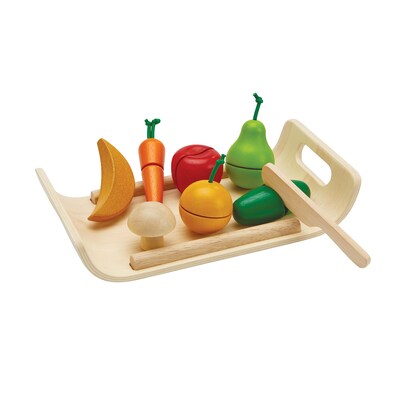 PlanToys Fruit and Vegetable Food Set (PTS3416)