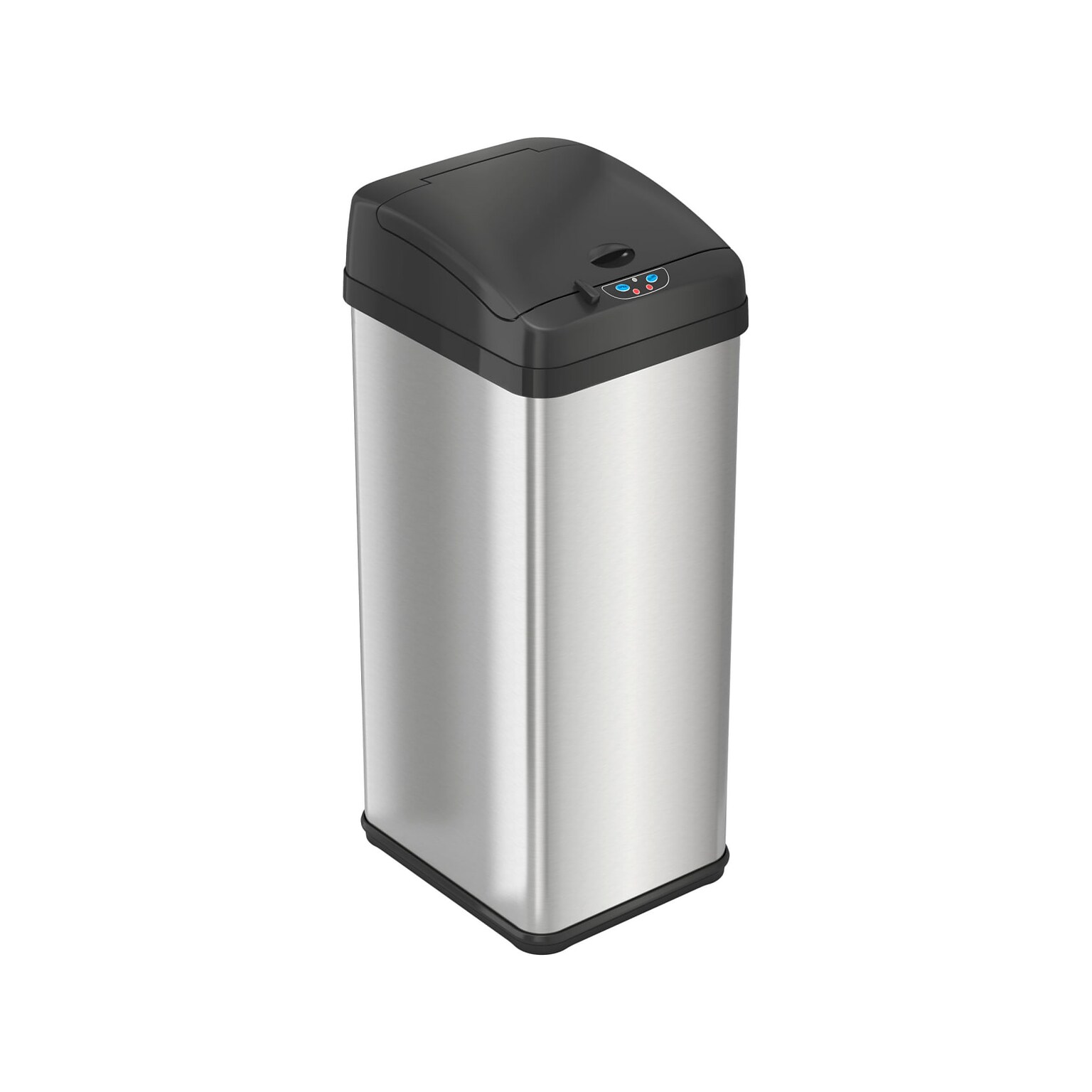 HLS Commercial Stainless Steel Sensor Trash Can with Automatic Lid, 13-Gallon, Silver (HLS13MX)