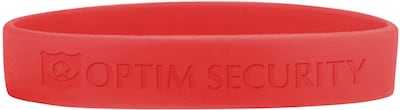 Custom Debossed Silicone Wristband