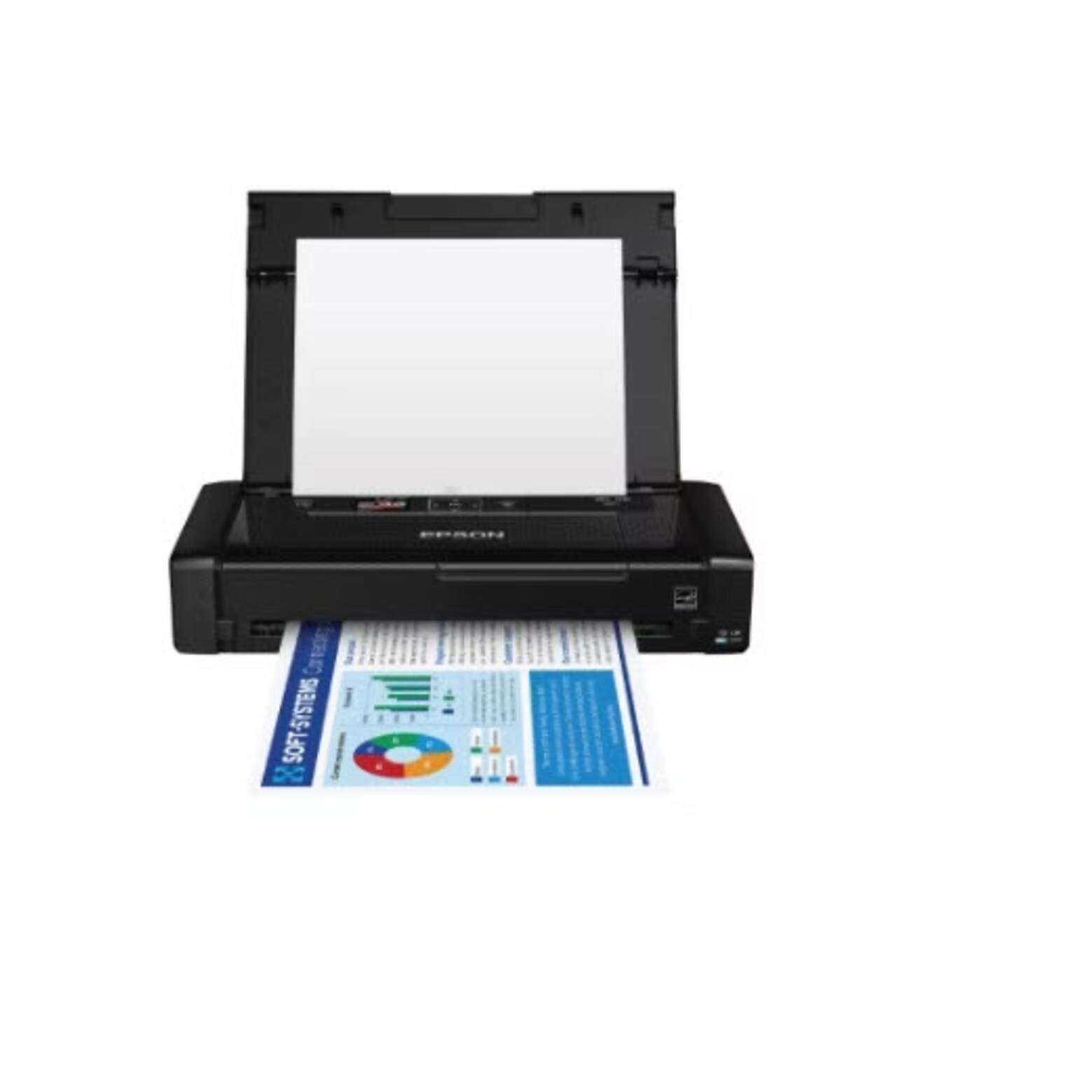 Epson WorkForce WF-110 Wireless Color Inkjet Printer, Single-Function, Print (9472520)
