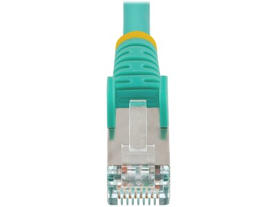 StarTech 3' CAT-6a Ethernet Cable, 27AWG, Aqua (NLAQ-3F-CAT6A-PATCH)