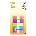 Post-it® Flags, 0.5 Wide, Assorted Bright Colors, 100 Flags/Pack (683-5CB2)