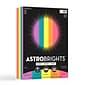 Astrobrights Colored Paper, 24 lbs., 8.5" x 11", Tropical Colors, 500 Sheets/Ream (91665)