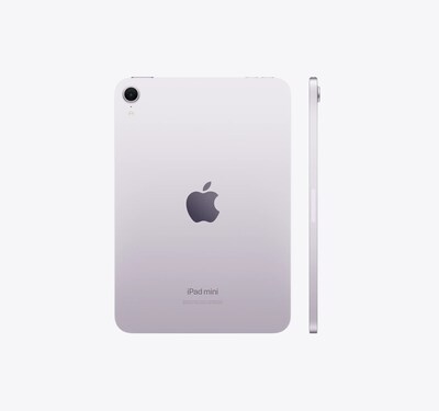 Apple iPad mini (A17 Pro) 8.3" Tablet, 7th Generation, 256GB, Wi-Fi Only, Purple (MXNE3LL/A)