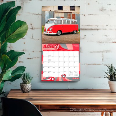 2027 BrownTrout Magic Bus 12" x 12" Monthly Wall Calendar (9798330711239)
