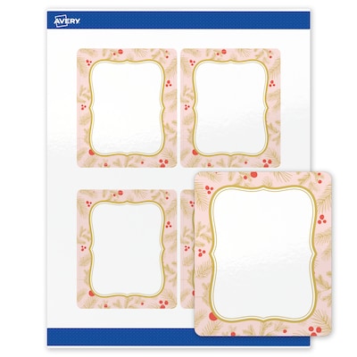 Avery Rectangle Multipurpose Labels, 4 x 3-1/3, White, 40/Pack (19479370488)