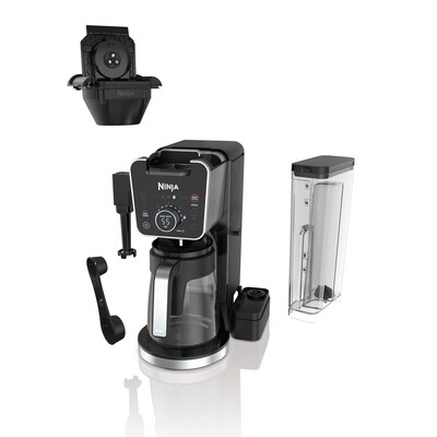 Ninja 12-Cups Single Serve & Automatic Drip Coffee Maker, Black (CFP301)