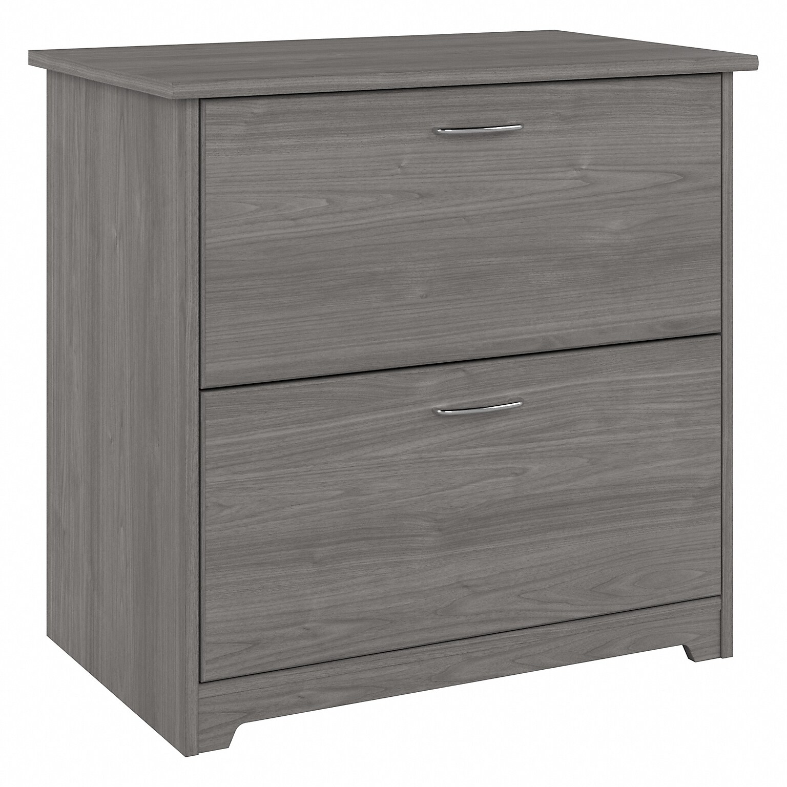 Bush Furniture Cabot 2 Drawer Lateral File Cabinet, Modern Gray (WC31380)