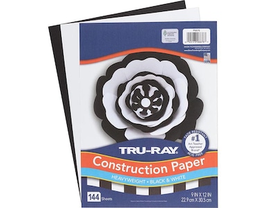 Construction Paper Black 50 sheets