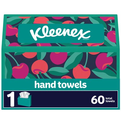 Kleenex Guest Towel Paper Towels, 1-ply, 60 Sheets/Pack, 1 Pack/Carton (38586)