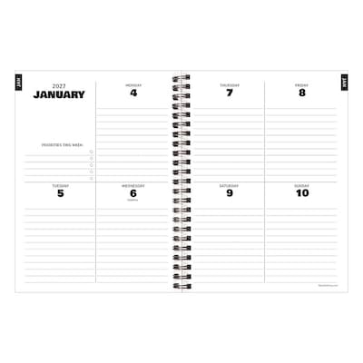 2027 TF Publishing Beatles 6.5" x 8"  Weekly & Monthly Standard Planner, Paperboard Cover, Multicolored (27-9226)