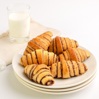 6 pc Mini Cinnamon Croissants by Bake Me A Wish!