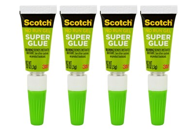 Krazy Glue KG58248SN All Purpose Clear (4) 0.5 Gram Single Use Tubes Glue