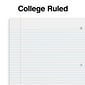 Staples Premium 5-Subject Notebook, 8.5" x 11", College Ruled, 200 Sheets, Teal (TR58320)