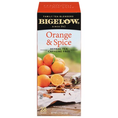 Bigelow Herbal Tea Bags, 28/Box (RCB00398)