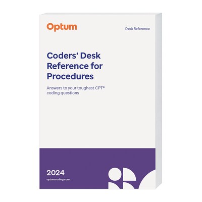2024 Coders’ Desk Reference for Procedures, Compact, 6x9 (CDR24)