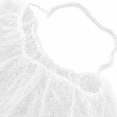 Global Industrial Nylon Beard Cover, One Size, 21 , 100/Bag (708194)