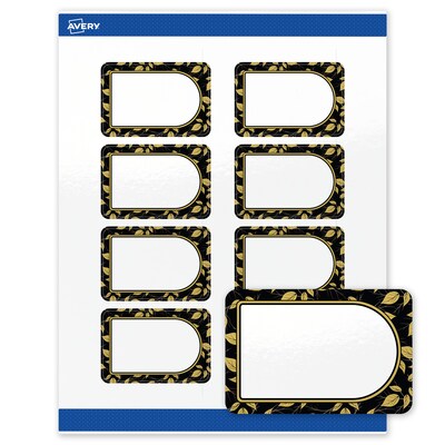 Avery Rectangle Laser/Inkjet Multipurpose Labels, 2 x 3, White, 80/Pack (19479370836)