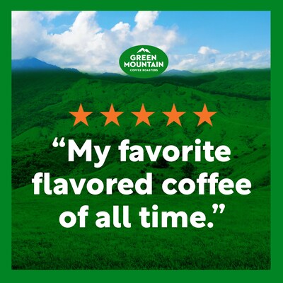 Green Mountain Caramel Vanilla Cream Coffee Keurig® K-Cup® Pods, Light Roast, 96/Carton (GMT6700CT)