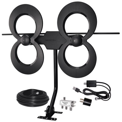 Antennas Direct ClearStream 4MAX Complete Antenna for TV (C4M-AC)