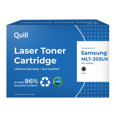 Quill Brand® Samsung MLT-D203 Remanufactured Black Laser Toner Cartridge, Standard Yield (SU911A)