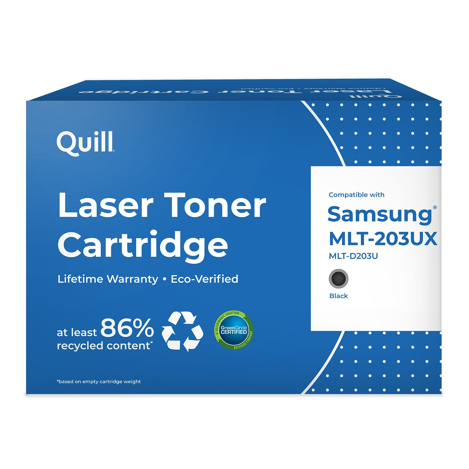 Quill Brand® Samsung MLT-D203 Remanufactured Black Laser Toner Cartridge, Standard Yield (SU911A)