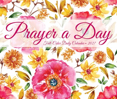 2027 Willow Creek Prayer a Day 6.2" x 5.4" Day-to-Day Calendar, Assorted Colors (65044)