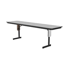 Correll Training Room Table, 96x24, Gray Granite (SP2496TF-15)
