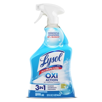 Lysol Disinfecting Multipurpose Cleaner Spray, Citrus Sparkle Scent, 32 Fl Oz. (89289)