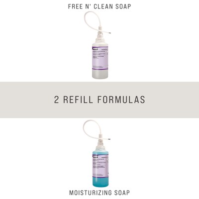 Rubbermaid Foaming Hand Soap Refill for OneShot Dispenser, Citrus Scent, 4/Carton(FG750517)