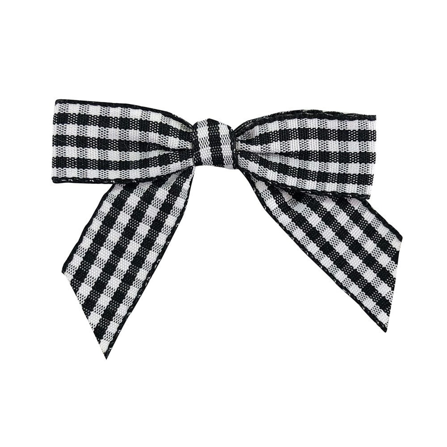 JAM Paper Bows, Black/White, 100/Pack (52640349362)