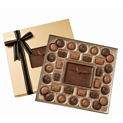 Single Medium Custom Chocolate Delights Gift Box