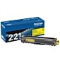 Brother TN-221 Yellow Standard Yield Toner Cartridge, Print Up to 1,400 Pages (TN221Y)