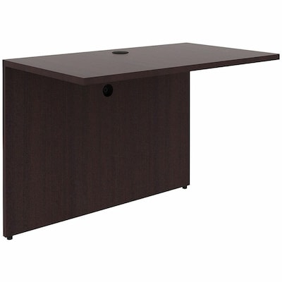 Lorell 29.5H x 41.4W Desk Bridge, Espresso (LLR18246)