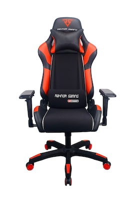 Raynor Group Energy Pro Series Fabric/Polyurethane Gaming Chair, Black/Red (G-EPRO-RED)
