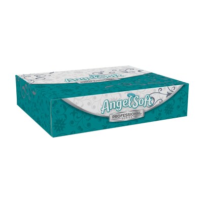Angel Soft Professional Series Standard Facial Tissue, 2-Ply, 50 Sheets/Box, 60/Carton (48550)