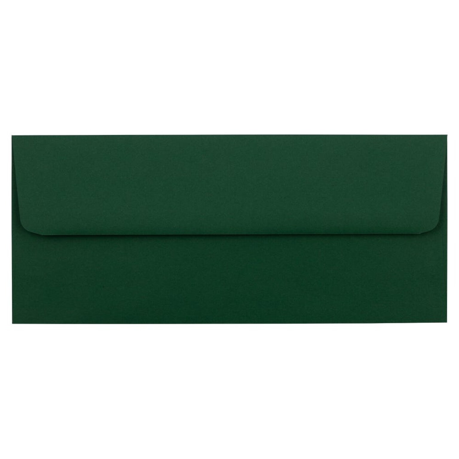 JAM Paper #10 Business Envelope, 4 1/8 x 9 1/2, Dark Green, 50/Pack (21514959I)